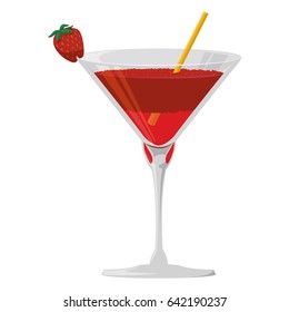 Delicious cocktail drink