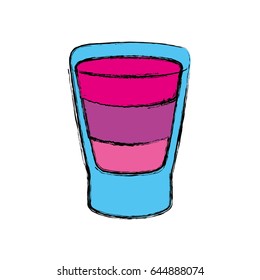 Delicious cocktail drink