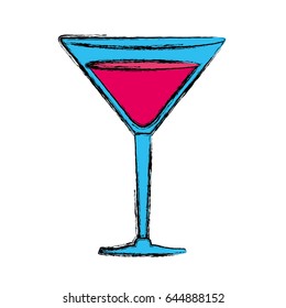 Delicious cocktail drink