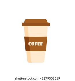 Köstliches Kaffeetassen-Icon. Drink-Vektorgrafik-Design