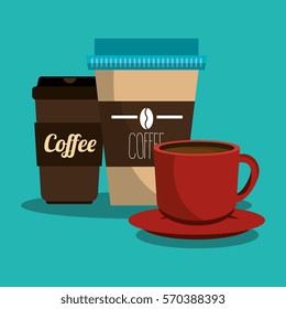 delicious coffee always fresh poster