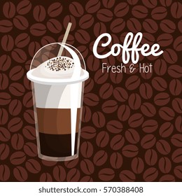 delicious coffee always fresh poster