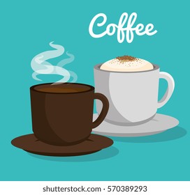 delicious coffee always fresh poster