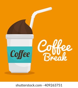 delicious coffee break design 
