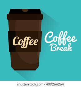 delicious coffee break design 