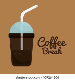 delicious coffee break design 