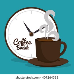 delicious coffee break design 