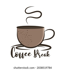 delicious coffee break isolated icon
