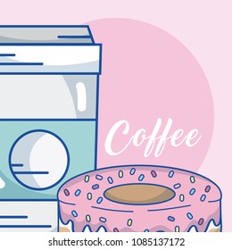 Delicious coffee concept