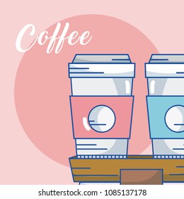 Delicious coffee concept