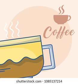 Delicious coffee concept