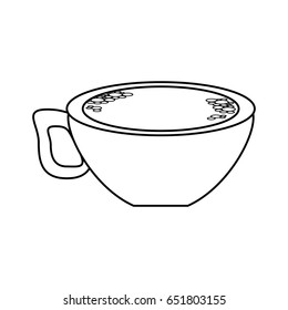 Delicious coffee cup