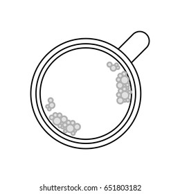 Delicious coffee cup