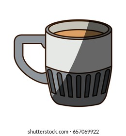 Delicious coffee cup