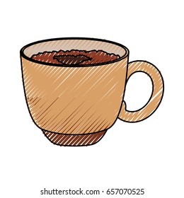 Delicious coffee cup