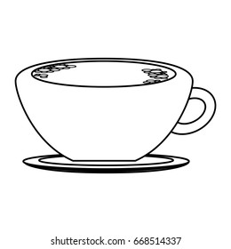 Delicious coffee cup