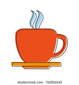 Delicious coffee cup
