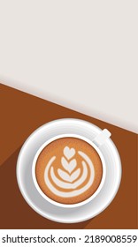 delicious coffee cup decorating icon