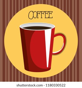 delicious coffee cup drink