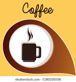 delicious coffee cup drink