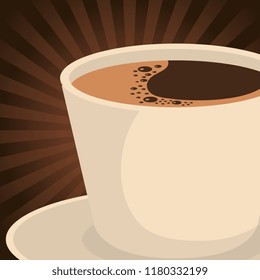 delicious coffee cup drink
