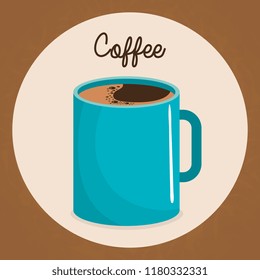 delicious coffee cup drink