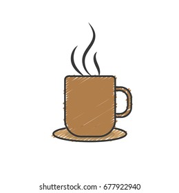 delicious coffee cup to drink