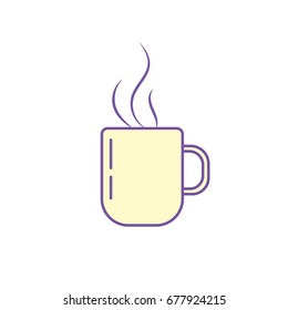 delicious coffee cup to drink
