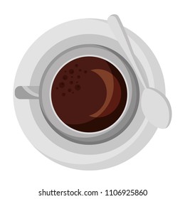 delicious coffee cup icon