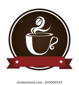 delicious coffee cup icon