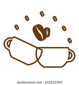 delicious coffee cup icon