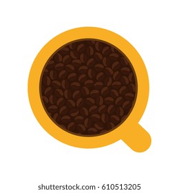 delicious coffee cup icon