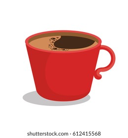 delicious coffee cup icon