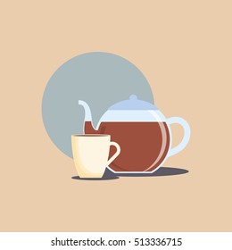 Delicious coffee cup icon vector illustration graphic design