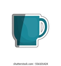 Delicious coffee cup icon vector illustration graphic design