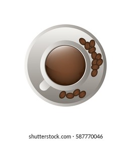 Delicious coffee cup icon vector illustration graphic design icon vector illustration graphic design