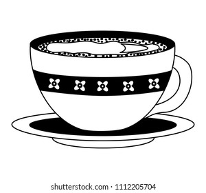 delicious coffee cup isolated icon
