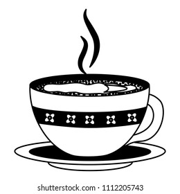 delicious coffee cup isolated icon