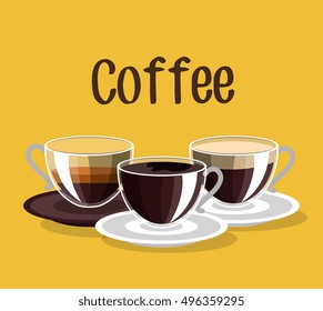 delicious coffee cup isolated icon