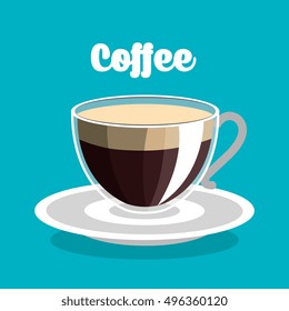 delicious coffee cup isolated icon