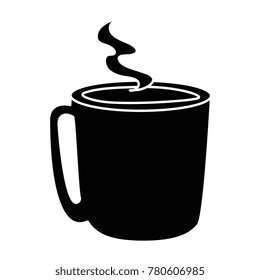 delicious coffee cup isolated icon