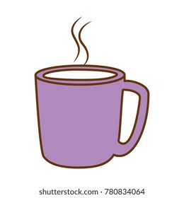 delicious coffee cup isolated icon