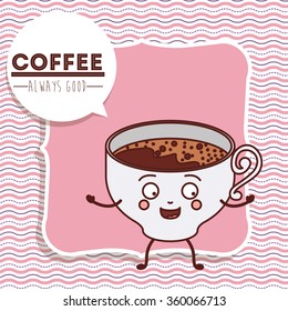 delicious coffee design 