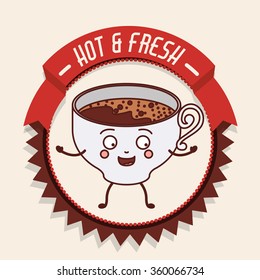 delicious coffee design 