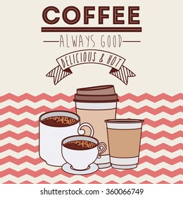 delicious coffee design 