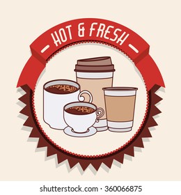 delicious coffee design 