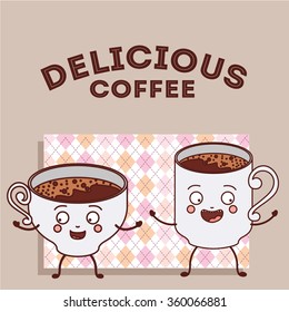 delicious coffee design 