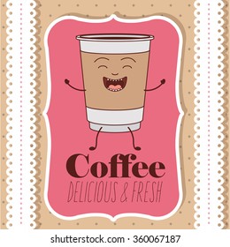 delicious coffee design 