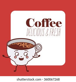 delicious coffee design 