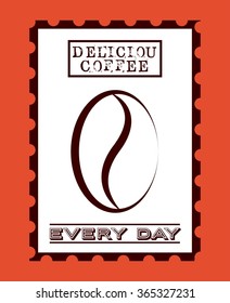 delicious coffee design 